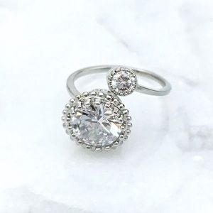 Jewelry - Adjustable CZ Fashion Ring Jewelry - Adjustable CZ Fashion Ring